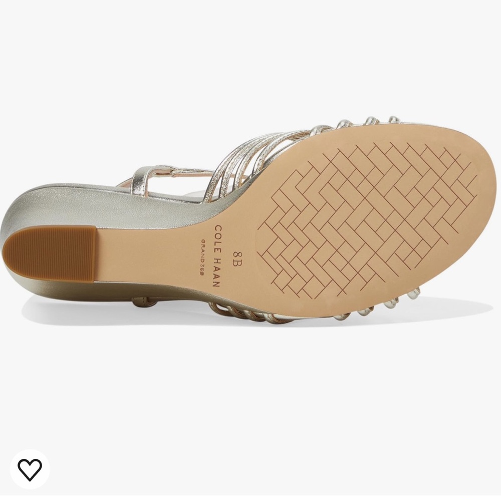 Cole Haan Wedge Premium Leather Women’s Sandals  - Size: 8B - Picture 13 of 15